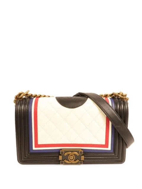 CHANEL Pre-Owned 25 Boy push-lock cross-body bag Black NA
