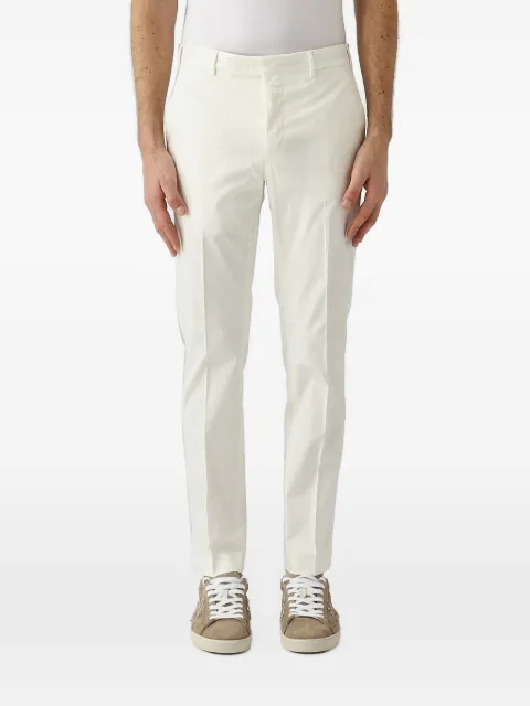 PT Torino pressed-crease tailored trousers White COASX0Z00FWDNU68