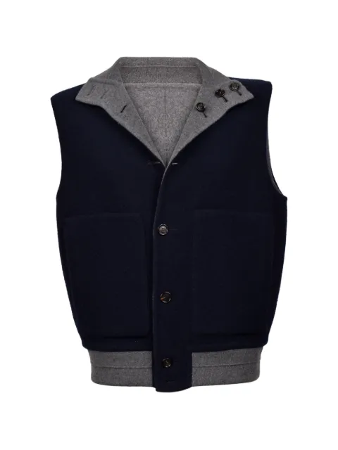 Brunello Cucinelli reversible cashmere jacket Blue MY4139995CU799