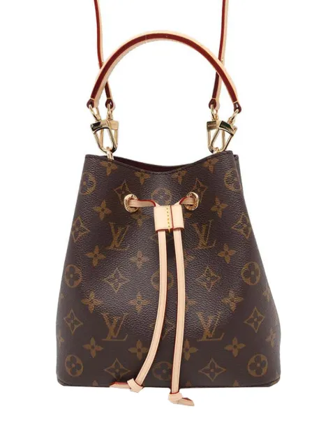 Louis Vuitton Pre-Owned 2019-2026 Monogram Neonoe BB bucket bag Brown ZIO7ZHP1BYHWADY5