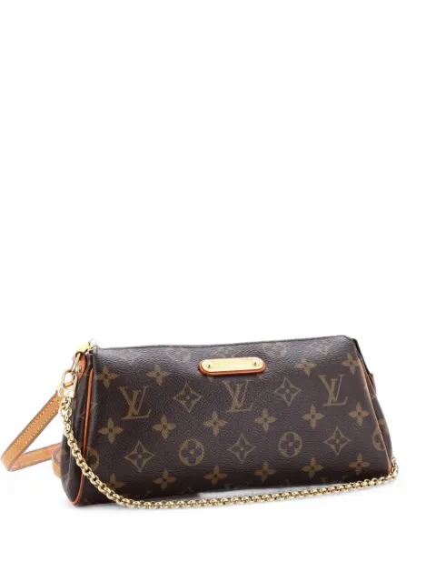 Louis Vuitton Pre-Owned Eva Handbag Monogram Canvas clutch bag Brown XYSV0IAX5515GG29