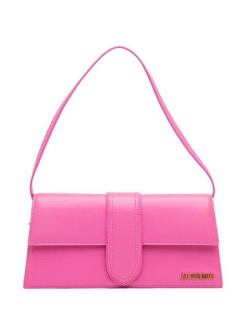 Jacquemus Pre-Owned 2010-2026 Leather Le Bambino Long shoulder bag Pink IDW47JRY9CAYPKDL