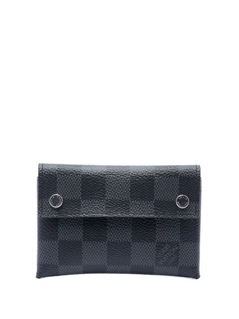 Louis Vuitton Pre-Owned 2019 Damier Graphite Compact Modulable Wallet small wallets Black 5MZR4MI8GANP5MGQ