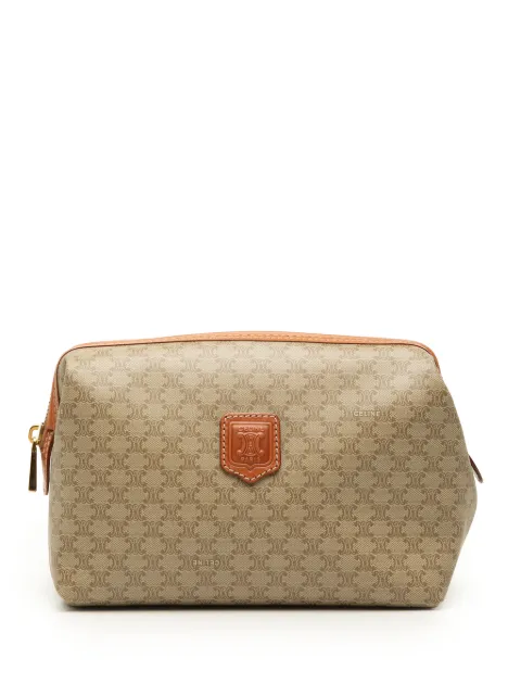 Celine Pre-Owned 1997 Macadam Coated Canvas pouch Neutrals X2F1LGRP50OQ4I5C