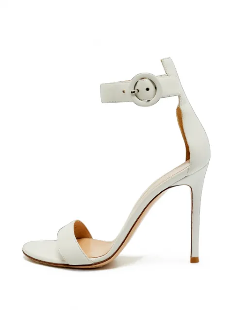Gianvito Rossi Portofino ankle-strap sandals White 1414737