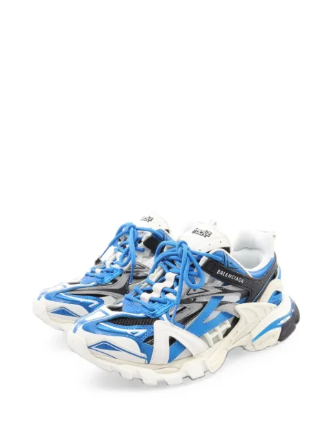 Balenciaga Pre-Owned 2010s Track.2 logo-print low-top sneakers White 1101683