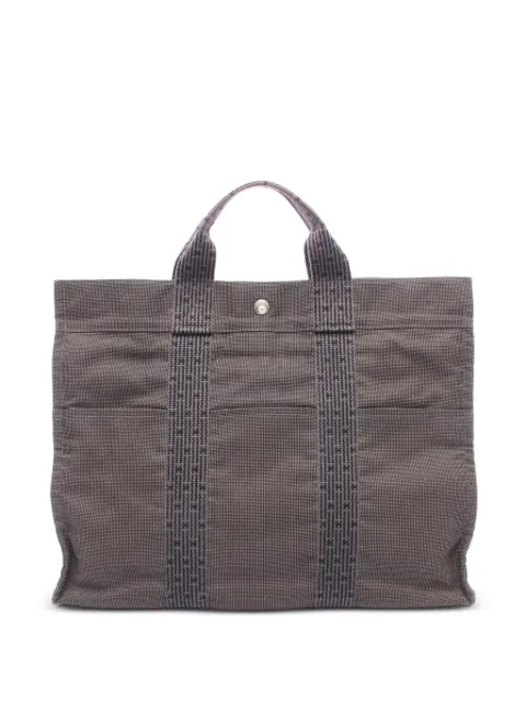 Hermès Pre-Owned 2000s MM Herline tote bag Grey 1105865