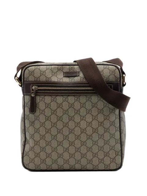 Gucci Pre-Owned 2016-2026 GG Supreme crossbody bag Neutrals ECP6293PGIFQ2WHJ