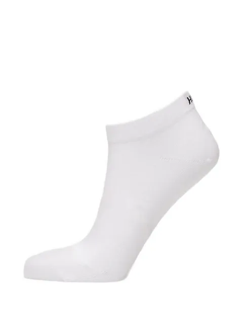 HUGO 6P logo-print socks set (set of six) White 50516395
