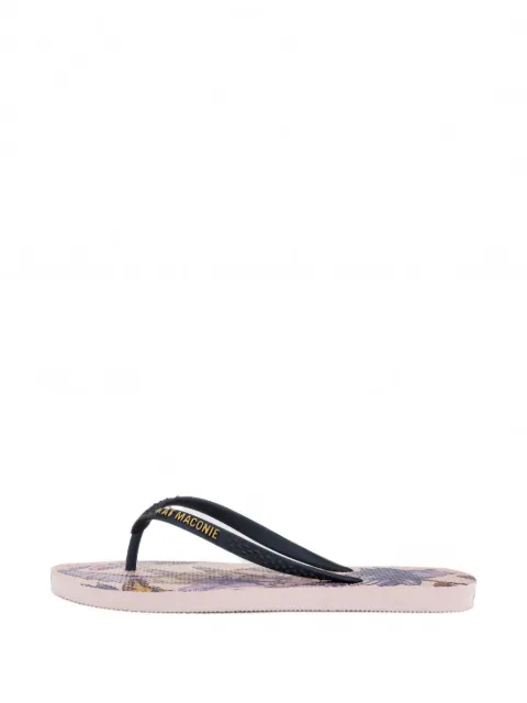 Kat Maconie Sola floral-print flip-flops Pink KMFWFFWSOLA0014904