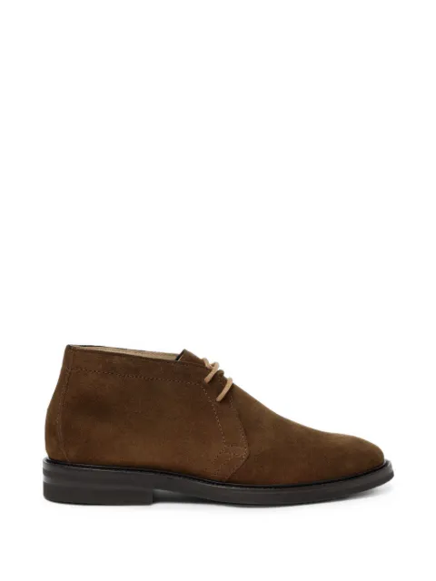 Scarosso Roger suede chukka boots Brown ROGERANKLBROSUED