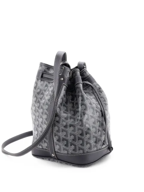 Goyard Pre-Owned Petit Flot Coated Canvas PM bucket bag Grey N9CTIW0ZOBG3GQKO