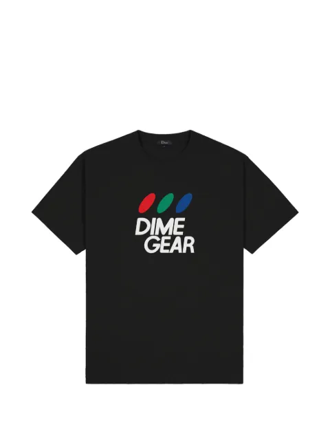 dime logo-print cotton T-shirt Black DIMESP24D229BLKBLK