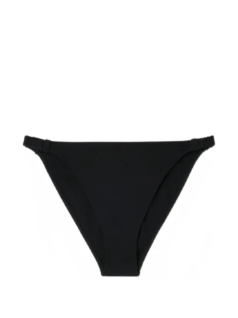 Filippa K ruched-side bikini bottoms Black 322401433