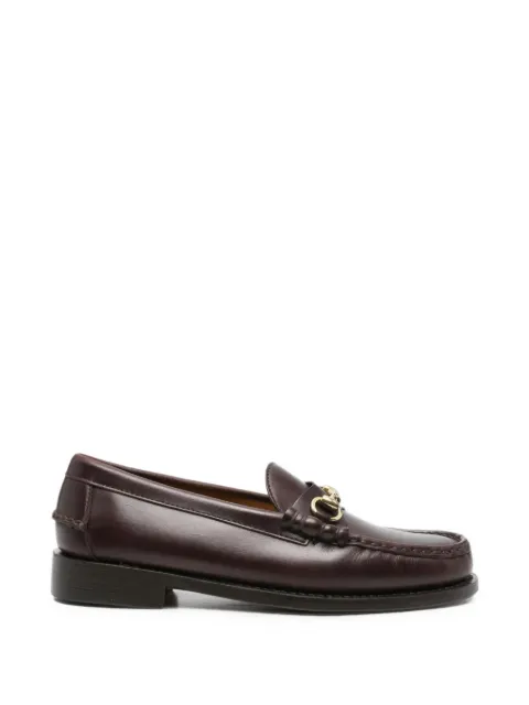 Sebago horsebit leather loafers Brown 72138GW900