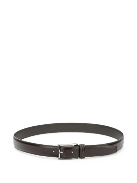 Anderson's buckle-fastening leather belt Brown A0014PL01