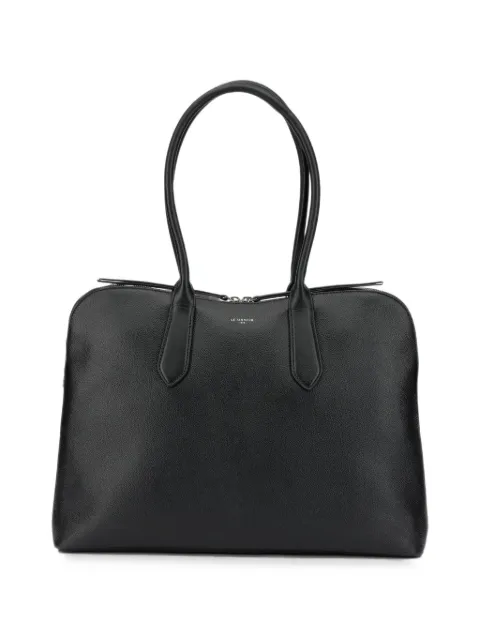 Le Tanneur grained leather tote bag Black TAPO4000N01