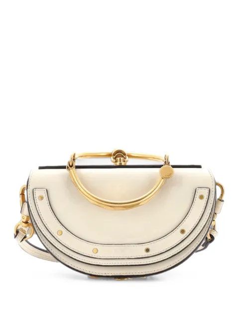 Chloé Pre-Owned Nile Leather Mini crossbody bag Orange 0O5J00TVVGVMXX3H
