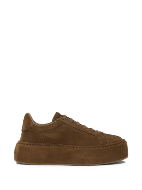Casadei platform suede sneakers Brown 2X121B0501RENNA8500