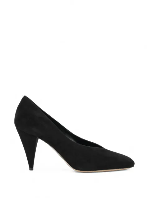 Casadei suede pointed-toe pumps Black 1F066C0801CAMOS9000