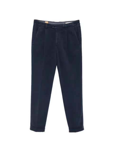 Alpha Industries pleated turn-up trousers Blue HIND94G046AMALFI