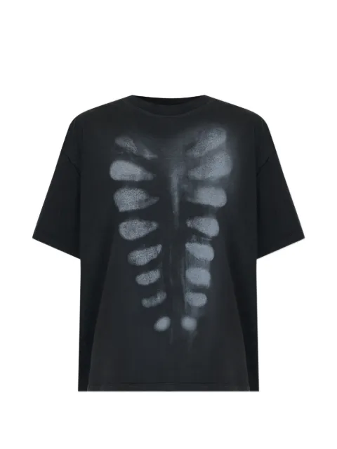 AVAVAV skeleton-print T-shirt Black F26TSH13740