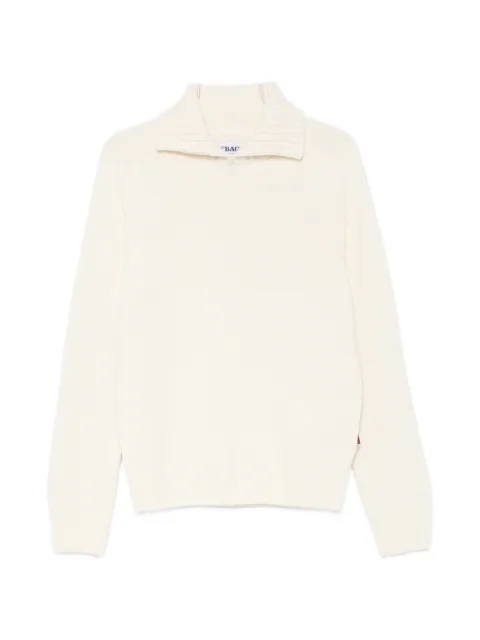 Sebago ribbed-knit high-neck sweater Neutrals 751284W