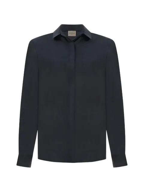 Paul & Shark silk twill shirt Blue 16353010