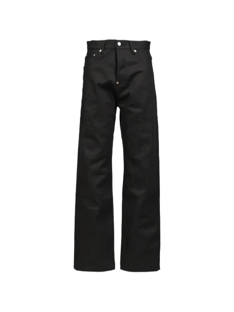 Rivet & Hide straight-leg jeans Black 26SSRHPT06RAWBLK