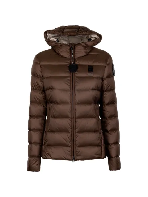 Blauer quilted hooded jacket Brown 26WBLDC0303700604730BEI
