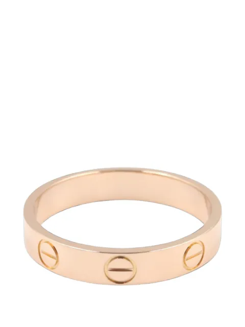 Cartier 2010s mini Love ring Pink 1102551QH9366