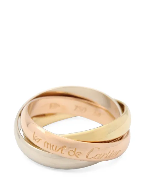 Cartier 2010s Trinity ring Gold 1102686A0876D
