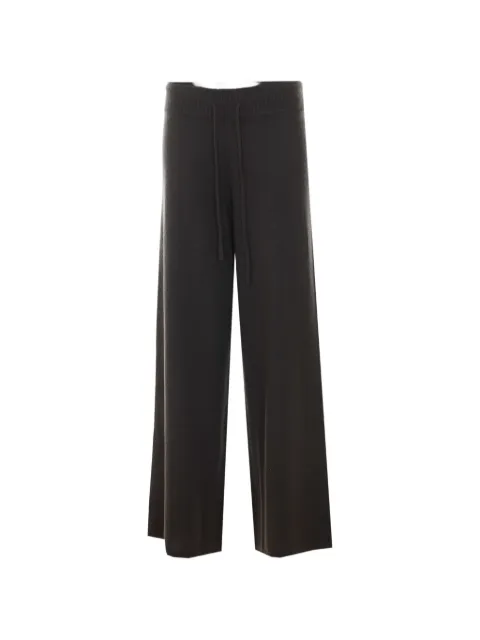 Lisa Yang Sofi drawstring-waist track pants Brown 202143