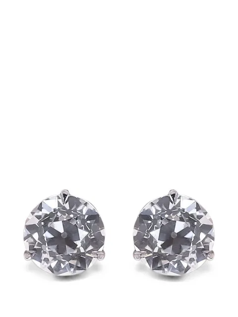 with love Travel laboratory-grown diamond stud earrings Silver STOE6WG14