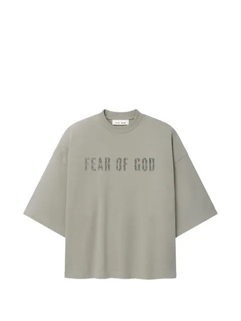 FEAR OF GOD ESSENTIALS Merch cotton T-shirt Grey RW00270