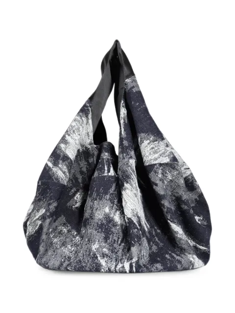 Taakk abstract-print shoulder bag Blue TA26AWAC403ONEWASH