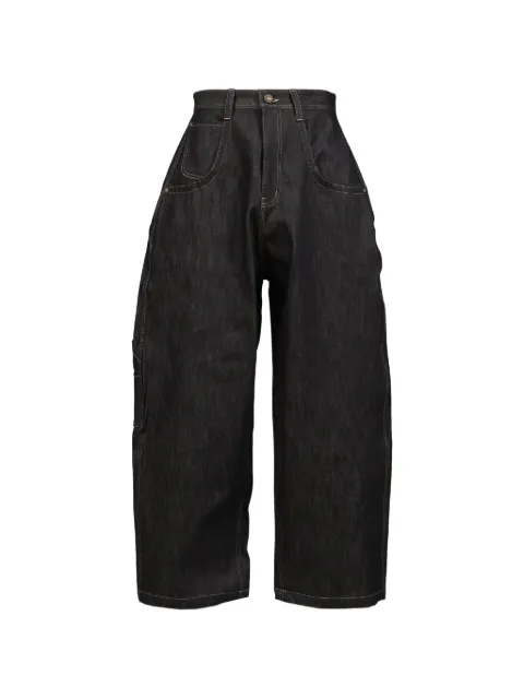 PROTOCOL INDEX retro denim trousers Blue PIS26SSMB05INDBLU