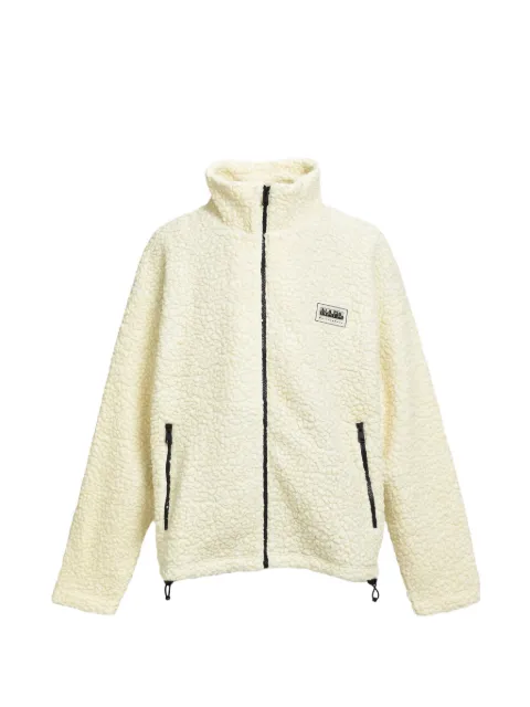 Napa By Martine Rose fleece zip-up jacket White NP0A4IG7N1ASWHT