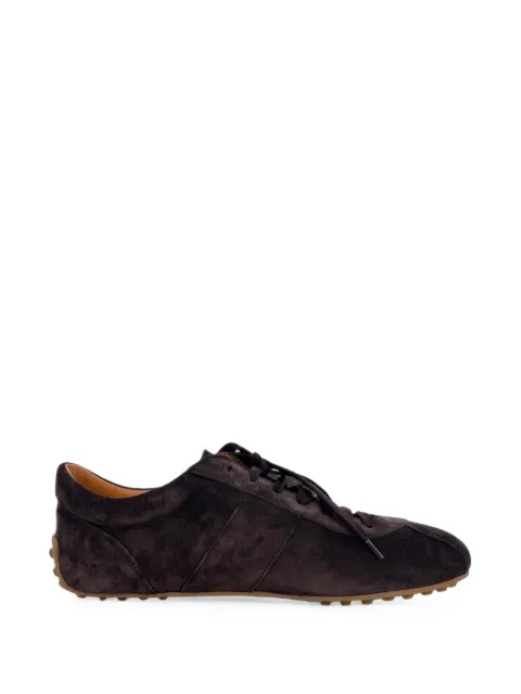 Tod's Vintage low-top suede sneakers Brown RFCPUGBSH787013M