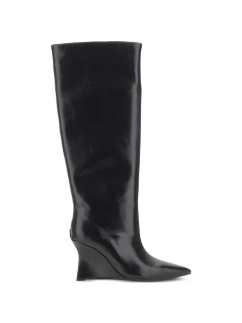 TWENTY FOURHAITCH Diadema pointed-toe boots Black S0052