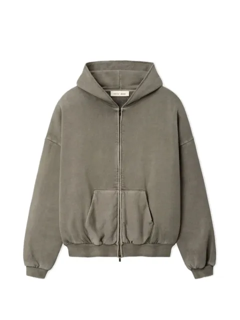 FEAR OF GOD ESSENTIALS 90's zip-up hoodie Grey RW00387000145