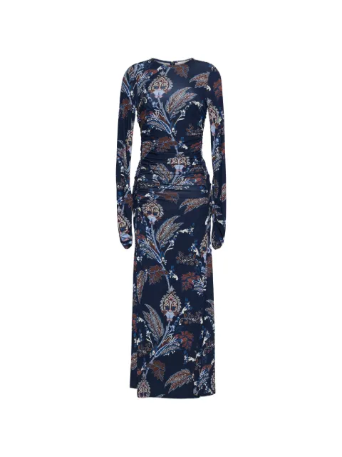 Cara Cara Piermond paisley-print maxi dress Blue 1611MODP