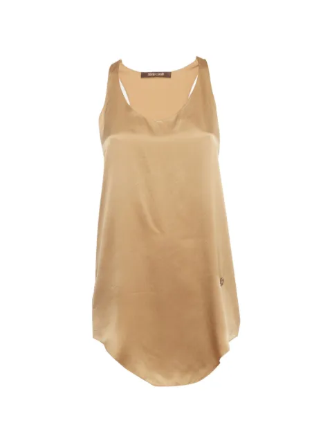 Roberto Cavalli Vintage logo-embellished tank top Neutrals 1408002