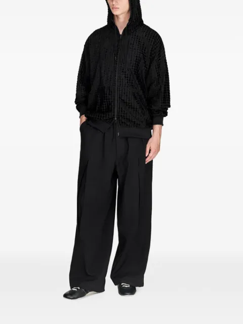 Y-3 reversible hooded track jacket Black KT1378