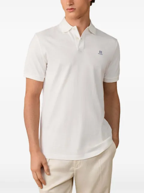 Hackett London Heritage short-sleeve polo shirt White HM5600183