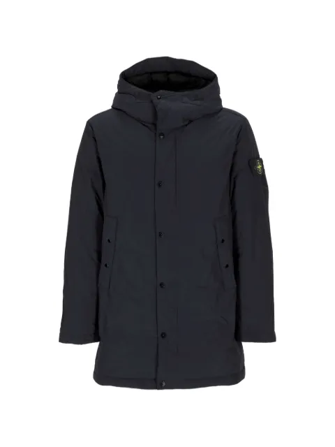 Stone Island Micro Reps hooded jacket Blue 157100006S0A26