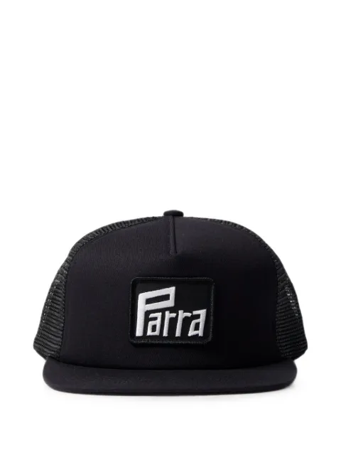 BY PARRA logo-patch five-panel hat Black 55572