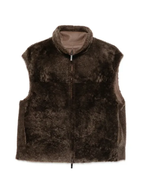 JOSEPH reversible shearling jacket Brown JF010063