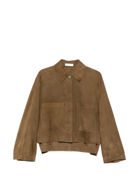 JOSEPH suede boxy jacket Brown JF009966