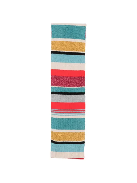 Paul Smith striped knitted scarf Blue W1A251SW248